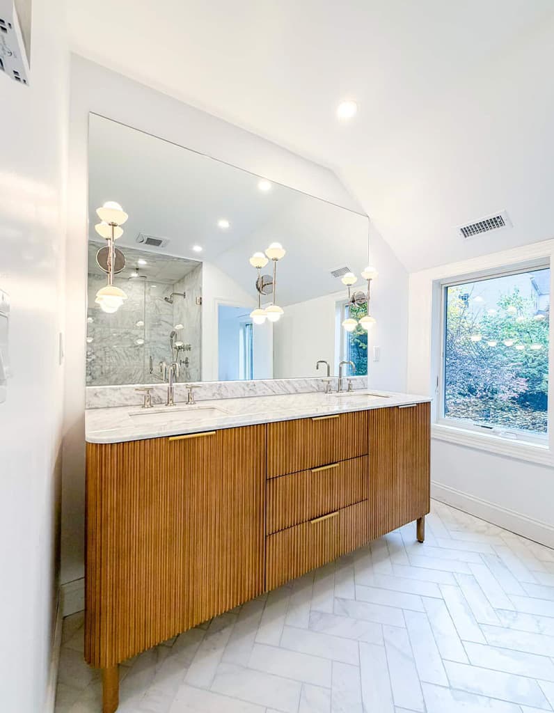 Bathroom Renovation Detail